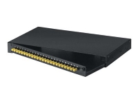 Black Box Rackmount Fiber Panel Loaded - Patch-panel - 1U - 19/23 - 24 portar