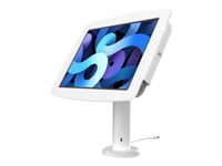 Compulocks Space Ipad Pro 11-Inch Rise Enclosure Kiosk 4"/10Cm - Monteringssats (Hölje, 10 Cm Stolpstativ) - För Surfplatta - Låsbar - Höggradig Aluminium - Vit - Skärmstorlek: 11" - För Apple 11-Inch Ipad Pro (1:A Generation, 2A Generation, 3:E Gen