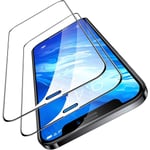 iPhone 12 Mini - 2-Pack Heltäckande Skärmskydd i Härdat Glas iPhone 12 Mini