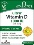 Vitabiotics | Ultra Vitamin D3 Tablets | 1 X 96s (FREE AND FAST POSTAGE)