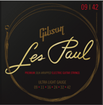 Gibson Les Paul Premium Electric Guitar Strings Ultra-Light