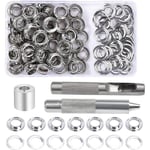 Grommetsats, 100 set 12mm öljetter, presenreparation