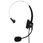 H360‑2.5 Business Headset 2.5mm Computer Headphones With HD Mic For Call Cen RHS