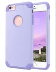 NOLOGO For IPhone XR Case,with IPhone XS MAX Case Hard PC Back Flexible Bumper With Shockproof Air Cushion Case Silicone Anti-Scratch (Color : Purple+purple, Size : XS MAX)