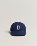 Drake's Madras D Aplique Baseball Cap Navy