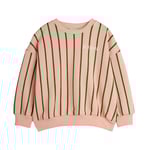 Mini Rodini GOTS Vertical Stripe Aop Sweatshirt Pink | Rosa | 92/98 cm