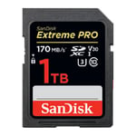 Sandisk SDXC Extreme Pro 1TB 170MB/s UHS-I V30 U3 C10