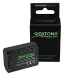 Patona Premium Batteri for Sony NP-FZ100 HVR-Z1C HVR-V1C FX7E NEX-FS100 150201284 (Kan sendes i brev)