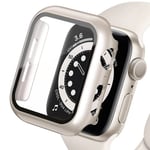 Hård Skal för Apple Watch Watch Case 9 8 7 6 5 4 38 40mm Tillbehör Skärmskydd iWatch Serie 44mm 45mm 41mm 42mm Starlight 3 Starlight 38 Series 7 8 9 45mm