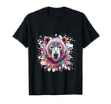 Polar Bear Head | Animal Portrait Popart Colorful T-Shirt