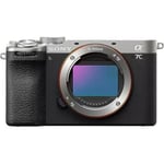 Sony Alpha a7C II 33MP Compact Camera - Silver + 28-60mm Zoom Lens