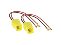 Acv 11-1045-01, Högtalaradapter, Brera 2005 - 2010 Front 145 1994 - 2001 Front + Heck 146 1995 - 2001 Front + Heck 147 2000 - 2010..., Gul, Plast, Polyvinylklorid (Pvc)