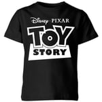 T-Shirt Enfant Contour du Logo Toy Story - Noir - 3-4 ans - Noir