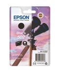 Original Epson 502, Binoculars Black Ink Cartridge, T02V1, C13T02V14010