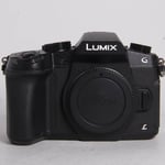 Panasonic Used Lumix DMC-G80 Mirrorless Camera Body Black