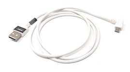 System-S Câble Micro USB 2.0 coudé vers la Gauche 200 cm