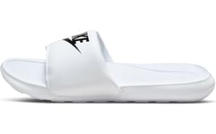 Nike Men's VICTORI ONE Slide Gymnastics Shoe, White Black White, 14 UK