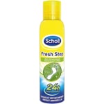 Scholl Fresh Step Foot Deodorant 150ml 24h Extra Fresh Deodorant Protection (G)