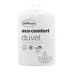 Silentnight Eco Comfort Duvet, 10.5 tog, Single, White, 514804GE