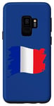 Coque pour Galaxy S9 France Drapeau Paris Femme Décoration Hommes Enfants France