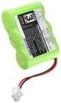 Kompatibelt med Cobra CLA1380EC, 3,6V, 600 mAh