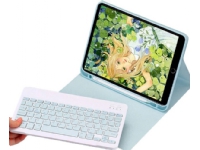 Strado Tablet Case med Bluetooth-tangentbord och pennhållare för Apple iPad 7/ 8 10.2 2019/ 2020 (Blå) universal