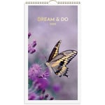 Väggkalender Burde 1736 Dream & Do 2025