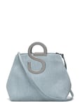 Sgicon, 2086 Denim Tote Designers Small Shoulder Bags-crossbody Bags Blue STINE GOYA