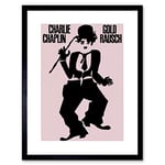 Wee Blue Coo Ad Cultural Movie Film Charlie Chaplin Gold Rush 1962 Framed Wall Art Print