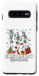 Coque pour Galaxy S10 Infirmière à bascule pour le service d'urgence de Noël