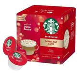 2 x Boxes Starbucks Toffee Nut Latte Nescafe Dolce Gusto Machine Coffee Pods