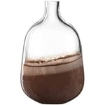 LEONARDO HOME 041670 Casolare Vase en verre Marron 33,5 cm