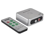 Enregistreur de Capture Audio USB,boîtier numérique de musique,adaptateur convertisseur,sauvegarde de la musique analogique,Flash USB/SD comme MP3 IR,télécommande