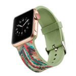 Apple Watch Series 4 40mm soft silicone watch band - Colorful Geometric
