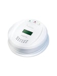 Carbon monoxide detector with LCD