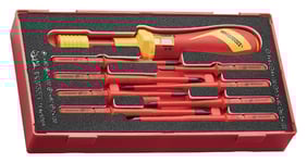 Teng Tools Momentskruvmejsel i sats TEAVSD09 1/4 1-5Nm Isolerad 1000V