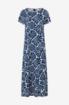 Nanso - Nattlinne Long Nightgown Aralia - Blå