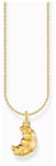 Thomas Sabo KE2229-413-39-L45V Croissant Pendant Gold-Plated Jewellery