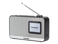 Panasonic-RF-D15EG - Bærbar DAB-radio - 3 watt - svart