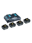 Makita battery charger - with battery - 4 - Li-Ion