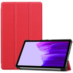 samsung Samsung Tab A7 Lite 8.7" Tri-Fold PU Case Red