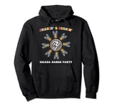 Cicada Dance Party, Insect Bug Infestation Cicadas Pullover Hoodie