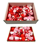 Pick N Mix Valentine Sweets Box Sweet Hamper Mothers Day Candy - 200g 300g or 1kg - Gift Wrapped & Personalised Message (1kg)