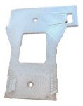 Wall mounting bracket for hAP ac2 and Ubiquiti POE adapter