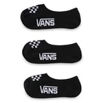 Vans Girl's Classic Canoodle (US 1-6, 3-pack) Socks, Black-White, One Size (EU 31.5-38)