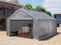 TOOLPORT Lagertält 3x6m, PE duk, grå - (4771)