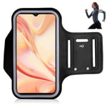 iPro Accessories For Oppo Find X3 Neo 5g /Find X3 Lite 5g /Find X3 Pro 5g /A94 5g /A54 5g /A74 5g /A53s 5g /A53 Armband Case, Sweatproof Armband with Running Earphone and Key Holder Case (BLACK)