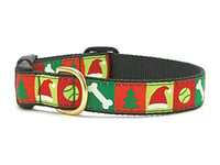Up Country XML C-XS Christmas List Dog Collar Narrow 5/8 Inches XS