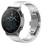 Galaxy Watch (20mm) Armband Stainless Steel - Silver - TheMobileStore Galaxy Watch Active 2 44mm