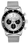 Breitling AB0162121G1A1 Superocean Heritage Ii Chronograph Silverfärgad/Stål Ø44